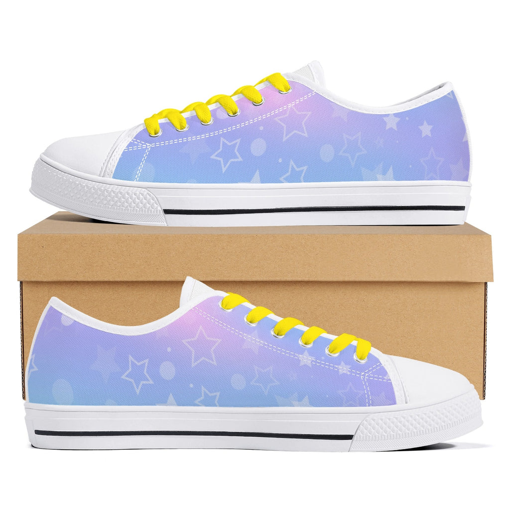 Pastel Starlight Canvas Sneakers