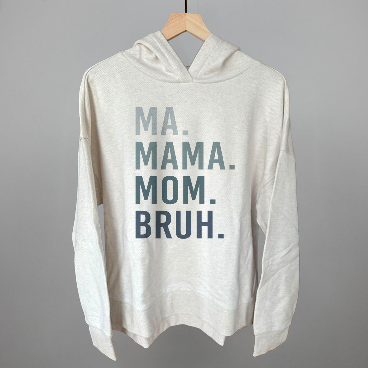 Ma Mama Mom Bruh Blue Gradient Text